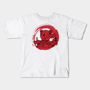 jinno afro samurai Kids T-Shirt
